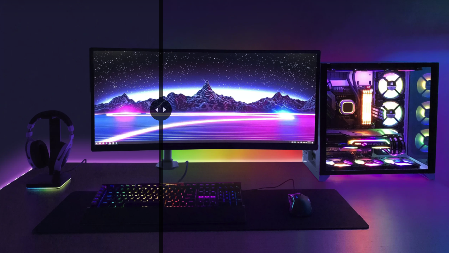 Spacestrip slider
